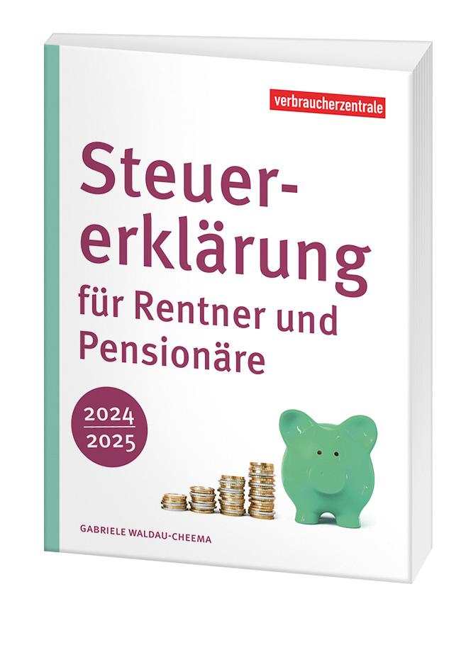 Cover des Ratgebers "Steuererklärung für Rentner 2024/2025"